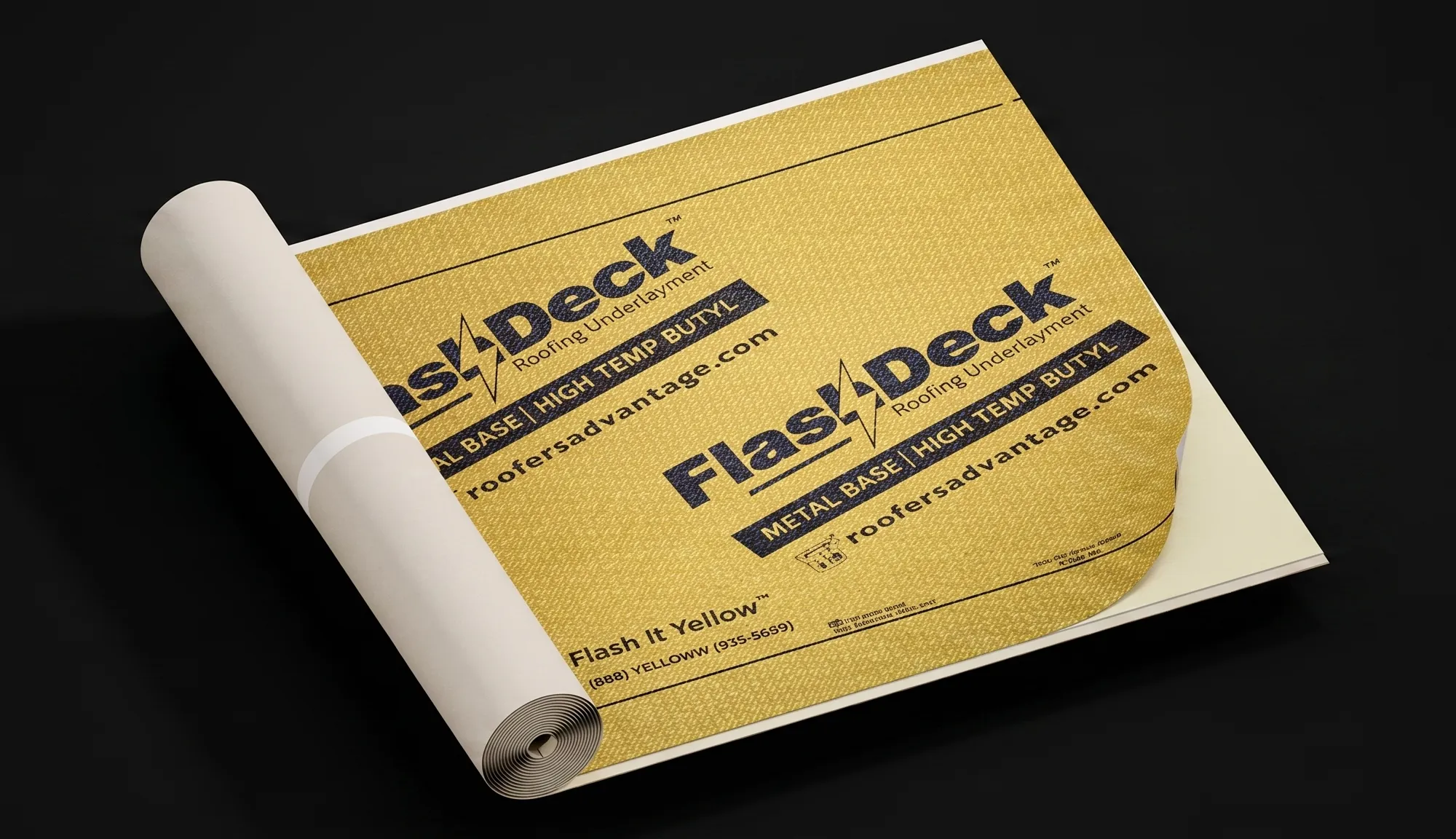 Flash Deck underlayment installation detail